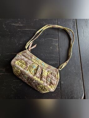 Vera Bradley Quilted Adjustable "Sittin' in a Tree" Paisley Bag Cottagecore